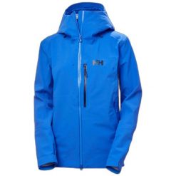 Damska kurtka turystyczna Helly Hansen Verglas BC. Niebieskie kurtki damskie Helly Hansen, na zimę, xl, bez wzorów, z dzianiny, bez kaptura. Za 1,309.50 zł.
