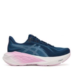 Buty do biegania Asics. Niebieskie obuwie sportowe damskie Asics, bez wzorów, do biegania. Za 569.99 zł.