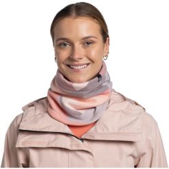 Bandana BUFF POLAR PRINTS NECK WARMER SUNIF MULTI. Żółte szaliki i chusty damskie Buff, bez wzorów, z polaru. Za 106.32 zł.