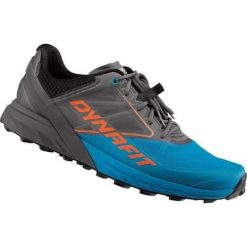 Buty do biegania męskie Dynafit Alpine. Niebieskie buty sportowe męskie Dynafit, z materiału, bez zapięcia, do biegania. Za 761.00 zł.