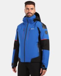 Męska kurtka narciarska Kilpi TURNAU-M. Czarne kurtki snowboardowe męskie Kilpi, m, bez wzorów, z materiału, długie, z kapturem, narciarskie. Za 1,041.73 zł.
