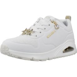 Buty SKECHERS UNO GEN1 TRENDY JEWELS Biały. Białe trekkingi damskie Skechers, trekkingowe. Za 279.99 zł.