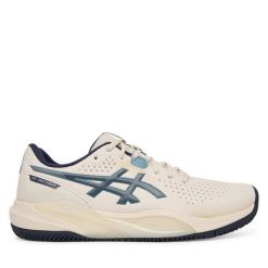 Buty do tenisa Asics. Brązowe buty sportowe męskie Asics, bez zapięcia, tenisowe. Za 519.99 zł.