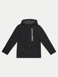 Jack & Jones Junior Kurtka zimowa 12237517 Czarny Regular Fit. Czarne buty zimowe chłopięce Jack & Jones Junior, na zimę, bez wzorów, z syntetyku, bez kaptura. Za 149.99 zł.