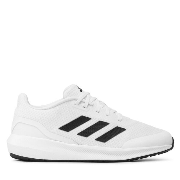 Buty do biegania adidas. Białe buty sportowe dziewczęce Adidas, bez wzorów, bez zapięcia, do biegania. Za 149.99 zł.