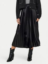 ONLY Spódnica plisowana Lyon 15330727 Czarny Regular Fit. Czarne spódnice damskie Only, s, bez wzorów, z syntetyku, plisowane. Za 149.99 zł.