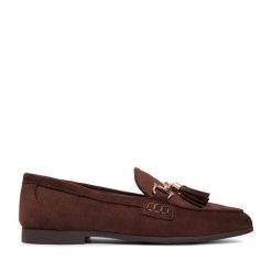 Loafersy JENNY. Brązowe mokasyny damskie Jenny. Za 129.99 zł.