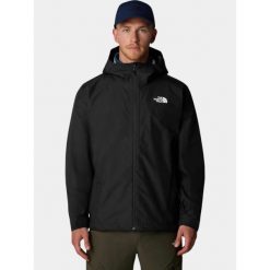 Płaszcz przeciwdeszczowy męski The North Face M Whiton 3L. Czarne płaszcze męskie The North Face, l, bez wzorów, sportowe, bez kaptura. Za 799.00 zł.