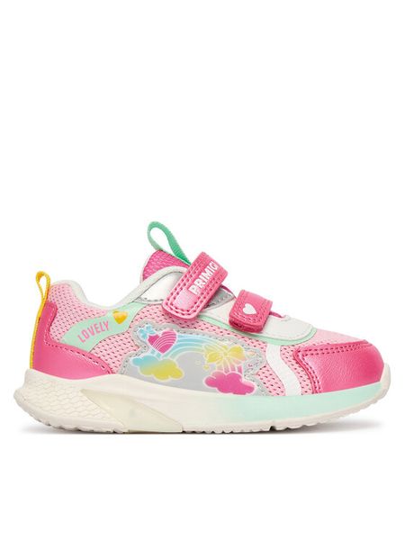 Primigi Sneakersy AVANT 1454211 Różowy. Czerwone buty sportowe dziewczęce Primigi, bez wzorów, z materiału, bez zapięcia. Za 140.99 zł.