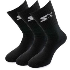 3-Pak Czarnych Skarpet Męskich - Starter Essentials. Czarne skarpety męskie Starter, bez wzorów, z bawełny. Za 122.99 zł.