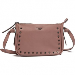Torebka w kolorze brudnego różu - (S)25 x (W)17 x (G)7 cm. Czerwone torby na ramię damskie marki Tosca Blu. W wyprzedaży za 239.95 zł.