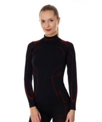 Bluza damska motocyklowa Brubeck COOLER. Czarne bluzy damskie Brubeck, m, bez wzorów, z dzianiny, bez kaptura. Za 184.99 zł.
