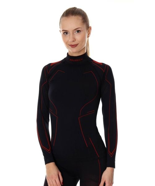 Bluza damska motocyklowa Brubeck COOLER. Czarne bluzy damskie Brubeck, m, bez wzorów, z dzianiny, bez kaptura. Za 184.99 zł.