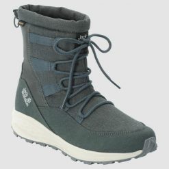 Buty do chodzenia damskie Jack Wolfskin Nevada Mid Texapore. Szare obuwie sportowe damskie Jack Wolfskin, bez wzorów, z materiału, trekkingowe. Za 458.00 zł.