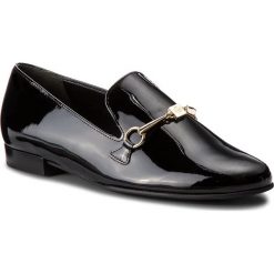 Lordsy HÖGL - 6-101224 Black 0100. Czarne mokasyny damskie HÖGL, bez wzorów, z lakierowanej skóry, bez obcasa, na obcasie, bez zapięcia. W wyprzedaży za 349.00 zł.
