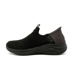 Buty Ultra Flex 3.0 - Smooth Step Rozmiar 37 - 149709-BBK Czarny. Czarne obuwie sportowe damskie Skechers, bez wzorów, trekkingowe, Skechers Sport. Za 349.99 zł.