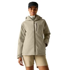 Damska Kurtka Wodoodporna Birchdale II. Czerwone kurtki damskie Regatta, m, bez wzorów, z materiału, z kapturem. Za 323.99 zł.