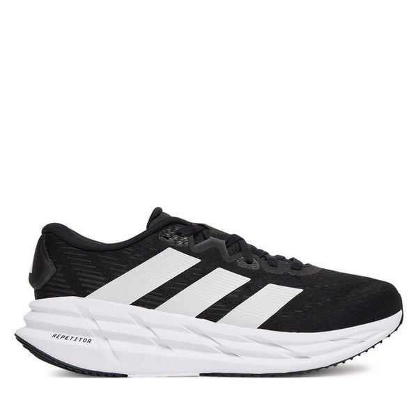 Buty do biegania adidas. Czarne buty sportowe męskie Adidas, bez zapięcia, do biegania. Za 479.99 zł.