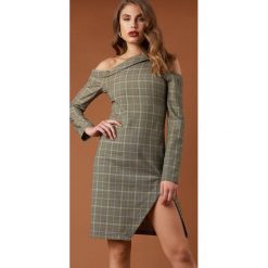 NA-KD Trend Sukienka midi z wycięciami - Green,Multicolor. Sukienki damskie marki NA-KD Trend. Za 242.95 zł.