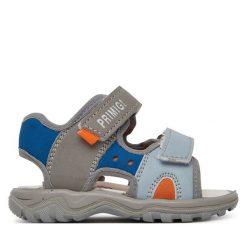 Sandały Primigi. Szare sandały chłopięce Primigi, bez zapięcia. Za 119.99 zł.