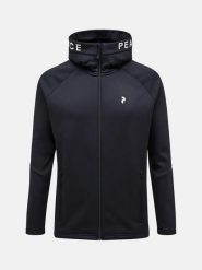 Bluza Peak Performance Rider Zip Hood męska. Czarne bluzy męskie Peak Performance, m, bez wzorów, z elastanu, z kapturem. Za 689.00 zł.