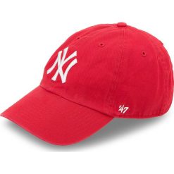 Czapka z daszkiem 47 BRAND - New York Yankees 47 B-RGW17GWS-RD Czerwony. Czapki i kapelusze męskie marki WED'ZE. Za 99.00 zł.
