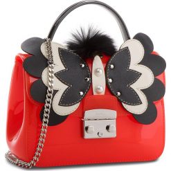Torebka FURLA - Candy Melita 961711 B BQA5 J63 Ibisco e/Onyx. Czerwone torebki do ręki damskie Furla, z tworzywa sztucznego. W wyprzedaży za 709.00 zł.