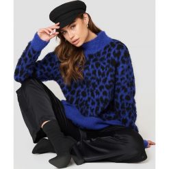 NA-KD Oversizowy sweter Leo - Blue. Swetry damskie marki NA-KD. W wyprzedaży za 101.47 zł.
