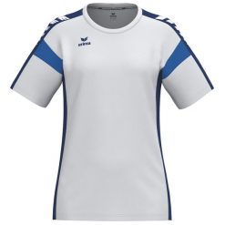 Koszulka Erima Celebrate 125 Function Wielokolorowa. Niebieskie koszulki sportowe damskie Erima, bez wzorów, prążkowane, bez kołnierzyka, bez ramiączek, na fitness i siłownię. Za 268.99 zł.