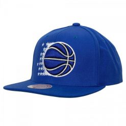 Mitchell & Ness czapka z daszkiem bejsbolówka NBA Orlando Magic niebieska. Niebieskie czapki i kapelusze męskie Mitchell & Ness, bez wzorów, sportowe. Za 149.00 zł.