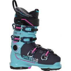 Buty narciarskie Dalbello Veloce 105 MV W Caraibi Blue dla kobiet. Niebieskie obuwie sportowe damskie Dalbello, bez wzorów, z materiału, narciarskie. Za 1,884.90 zł.