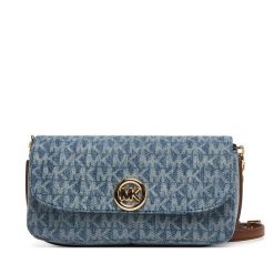 Torebka MICHAEL Michael Kors. Niebieskie listonoszki damskie MICHAEL Michael Kors, bez wzorów, bez dodatków. Za 819.99 zł.