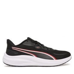 Buty do biegania Puma. Czarne buty sportowe męskie Puma, bez zapięcia, do biegania. Za 248.99 zł.