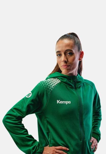 Bluza damska z kapturem Kempa Ambition 28. Białe bluzy damskie Kempa, xl, bez wzorów, z materiału, z kapturem. Za 242.00 zł.