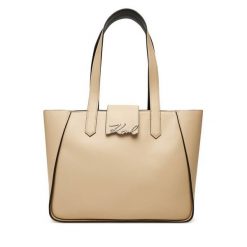 Torebka KARL LAGERFELD. Brązowe torebki do ręki damskie KARL LAGERFELD, bez wzorów, klasyczne, bez dodatków. Za 1,259.00 zł.
