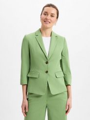 More & More Marynarka Kobiety wiskoza zielony, 34. Zielone żakiety damskie More & More, uniwersalny, bez wzorów, z bawełny, eleganckie. Za 679.95 zł.