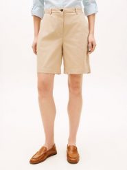 Tommy Hilfiger Szorty Kobiety Bawełna beżowy, 36. Brązowe szorty damskie Tommy Hilfiger, na lato, s, bez wzorów, z bawełny. Za 379.95 zł.