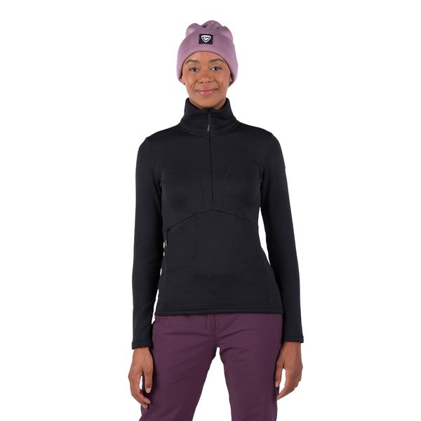 Bluza damska Rossignol Blackside Fleece Hz. Czarne bluzy damskie Rossignol, xl, bez wzorów, bez kaptura, narciarskie. Za 389.99 zł.