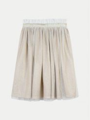 Billieblush Spódnica tiulowa U20554 Złoty Regular Fit. Żółte spódniczki dla dziewczynek Billieblush, bez wzorów, z syntetyku. Za 209.99 zł.