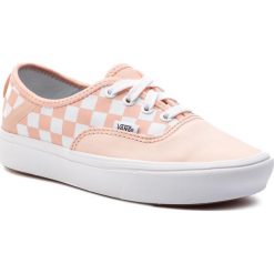 Tenisówki VANS - Comfycush Authe VN0A3WM8VNB1 (Checker) Spanish Villa/W. Brązowe półbuty damskie Vans, bez wzorów, z gumy, bez obcasa, bez zapięcia. W wyprzedaży za 229.00 zł.