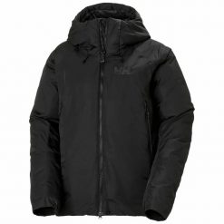 Kurtka damska Helly Hansen Odin Lifa Pro Belay. Czarne kurtki damskie Helly Hansen, xs, bez wzorów, z tkaniny, długie, bez kaptura, narciarskie, primaloft. Za 1,789.50 zł.