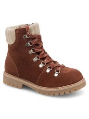 Lasocki Kids Trapery ASPEN-CI12-ASPEN-18 Brązowy. Brązowe buty zimowe dziewczęce Lasocki Kids, bez wzorów, z materiału, bez zapięcia. Za 229.99 zł.
