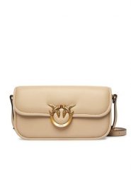 PINKO Torebka Love Box Baguette Al 25-26 PLTT 105083 A26L Beżowy. Brązowe torebki do ręki damskie Pinko, bez wzorów, ze skóry, bez dodatków. Za 1,649.00 zł.
