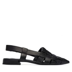 Baleriny HÖGL. Czarne baleriny damskie HÖGL, bez wzorów, bez obcasa. Za 799.99 zł.