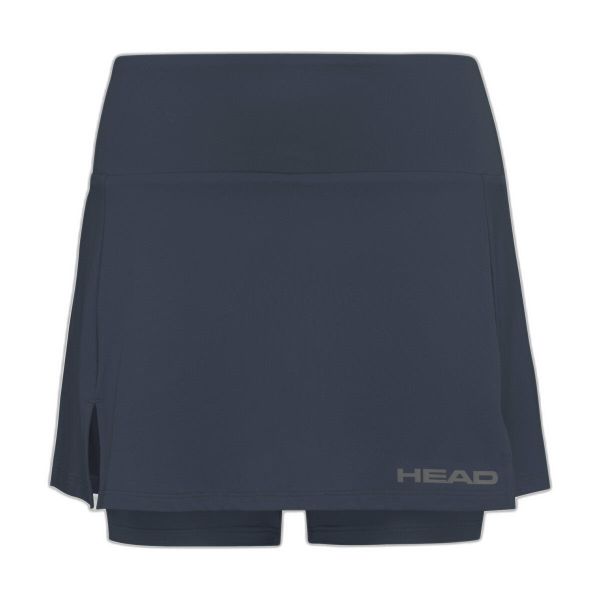 Spódniczka ze spodenkami do tenisa damska CLUB Basic Skort. Niebieskie spódnice damskie Head, m, bez wzorów, z dżerseju, sportowe, dopasowane. W wyprzedaży za 133.00 zł.