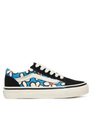Vans Tenisówki Old Skool VN000CY8FNM1 Niebieski. Niebieskie buty sportowe dziewczęce Vans, bez wzorów, ze skóry, bez zapięcia, tenisowe. Za 259.99 zł.