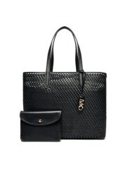 MICHAEL Michael Kors Torebka Eliza 30T4GZAT4L Czarny. Czarne torebki do ręki damskie MICHAEL Michael Kors, bez wzorów, ze skóry, bez dodatków. Za 1,189.00 zł.