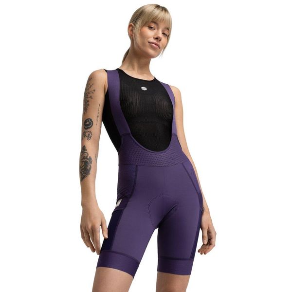 Damskie spodenki rowerowe gravel Kolarstwo Siroko Dust Aubergine. Fioletowe obuwie sportowe damskie SIROKO, bez wzorów, rowerowe. Za 340.00 zł.