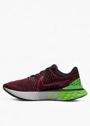 Buty do biegania męskie Nike React Infinity Run Flyknit 3. Czerwone buty sportowe męskie Nike, bez zapięcia, do biegania. Za 523.99 zł.