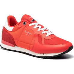 Sneakersy PEPE JEANS - Tinker Hr PMS30506 Factory Red 220. Półbuty na co dzień męskie marki Pepe Jeans. W wyprzedaży za 279.00 zł.